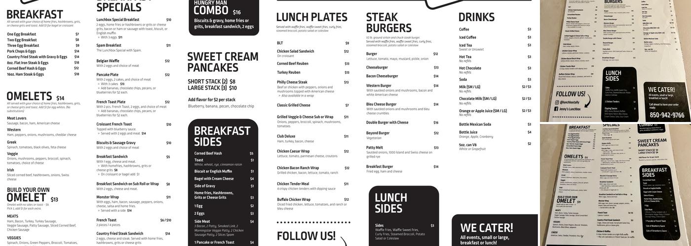 The Lunchbox Menu