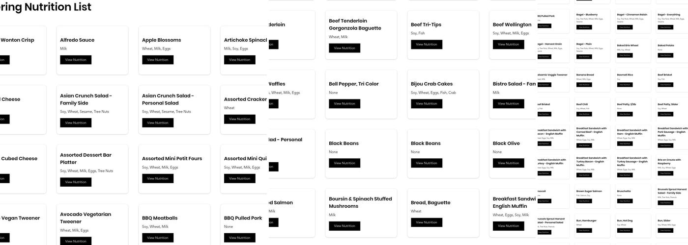 Picasso @ E.B.A. Café & Bison Bistro Menu