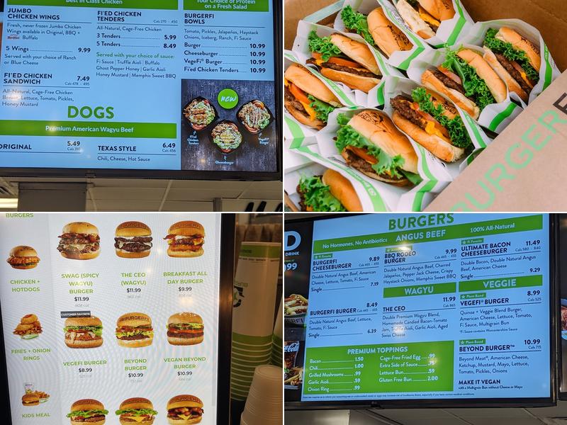 BurgerFi Menu