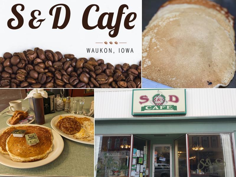 S & D Cafe 13 W Main St, Waukon