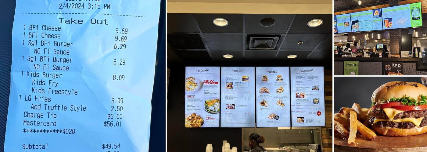 BurgerFi Menu