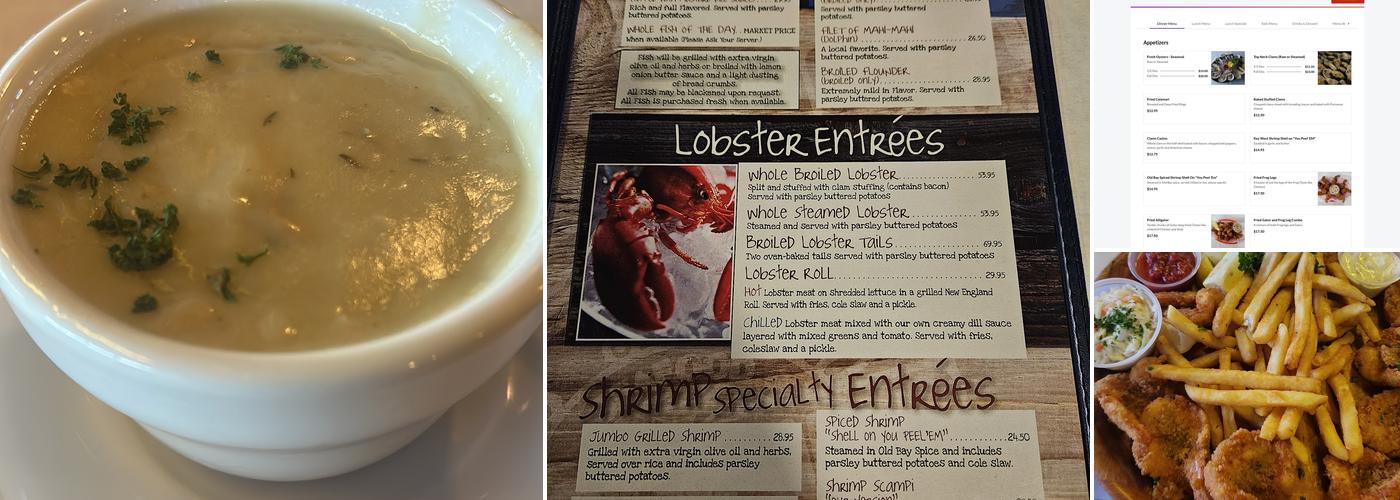 Rustic Inn Crabhouse Menu