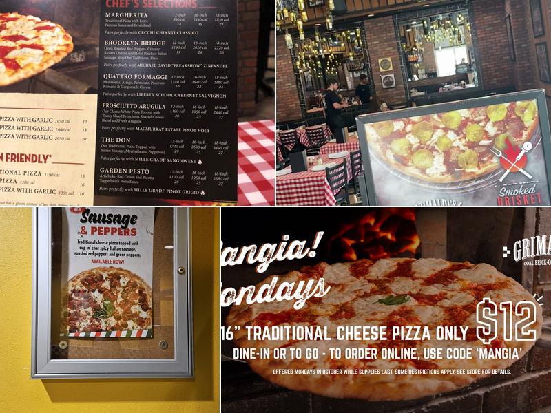 Grimaldi's Pizzeria Menu