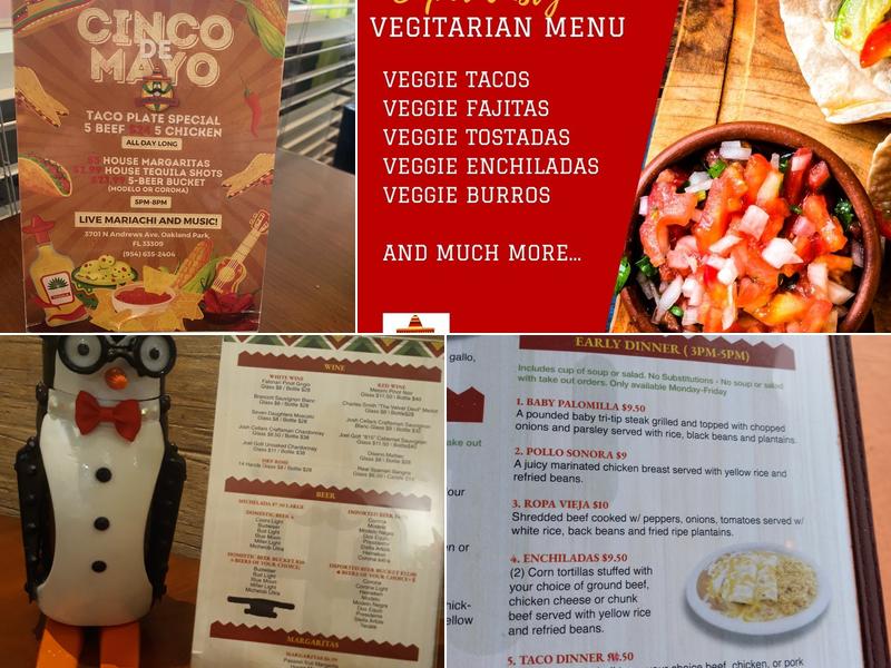 Quates Mexican Restaurant Menu