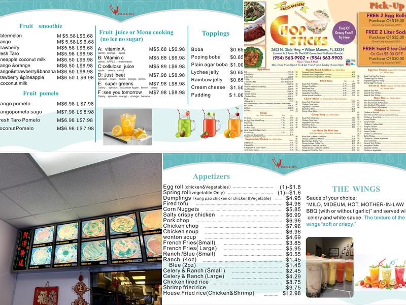 92 Chicken Wilton Manors Menu