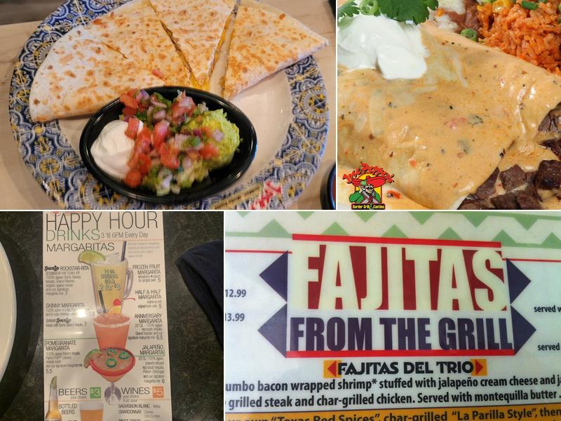 Jose Pepper's Menu