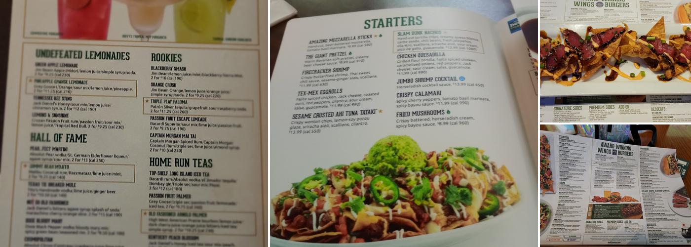 Duffy's Sports Grill Menu