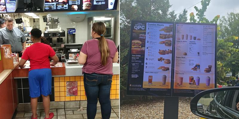 McDonald's Menu
