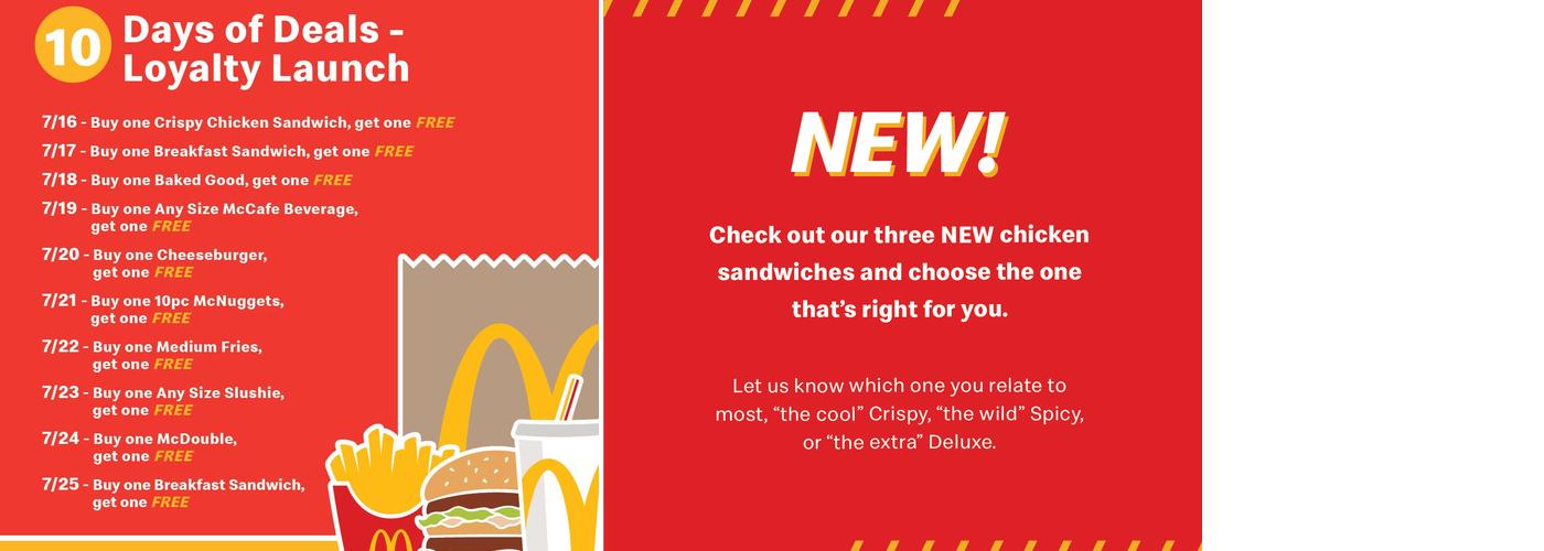 McDonald's Menu