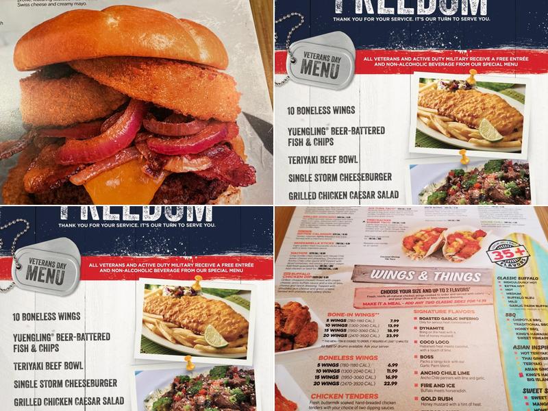 Hurricane Grill & Wings-Jensen Beach Menu