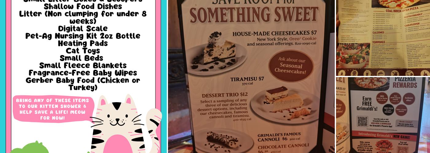 Grimaldi's Pizzeria Menu