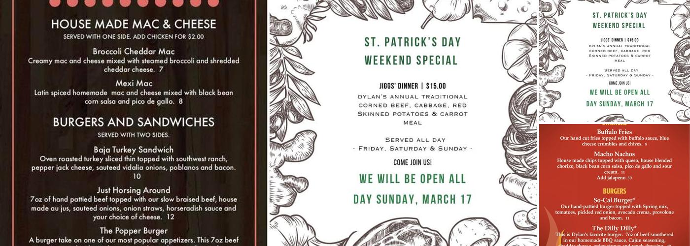 Knucklehead's Kafe Menu