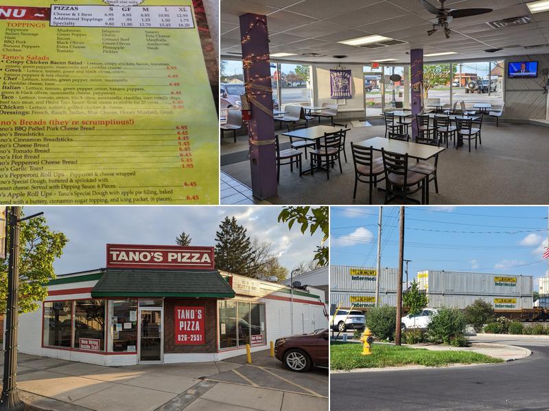 Tano's Pizza 104 S Main St, Swanton