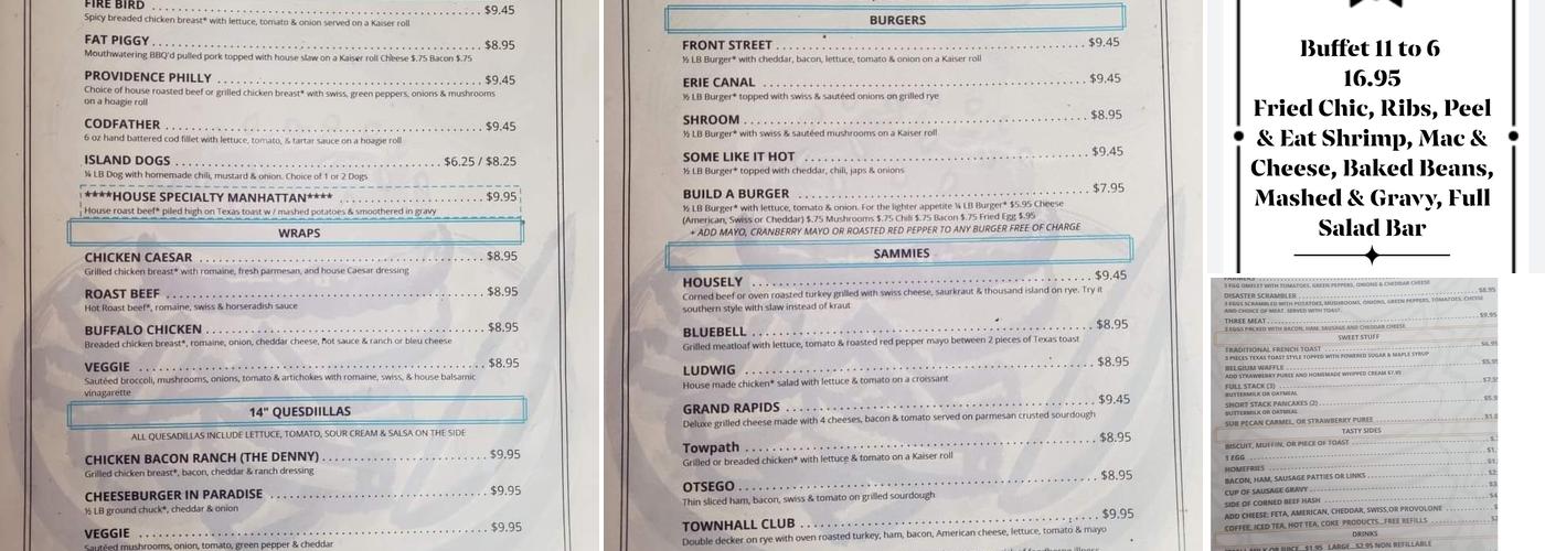 Miss Lily's - Grand Rapids, OH Menu