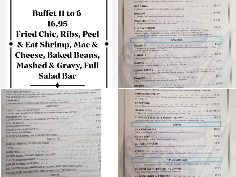 Miss Lily's - Grand Rapids, OH Menu