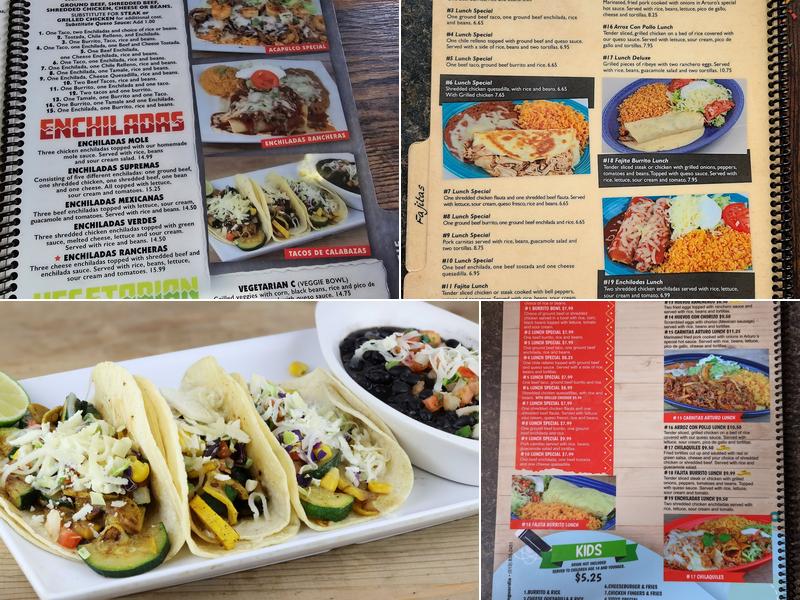 La Fiesta maumee Menu