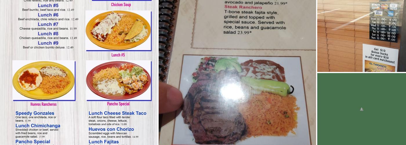 El Tarasco Menu
