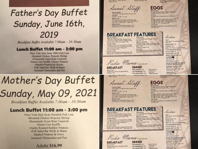 Ryan’s Restaurant & Catering Menu