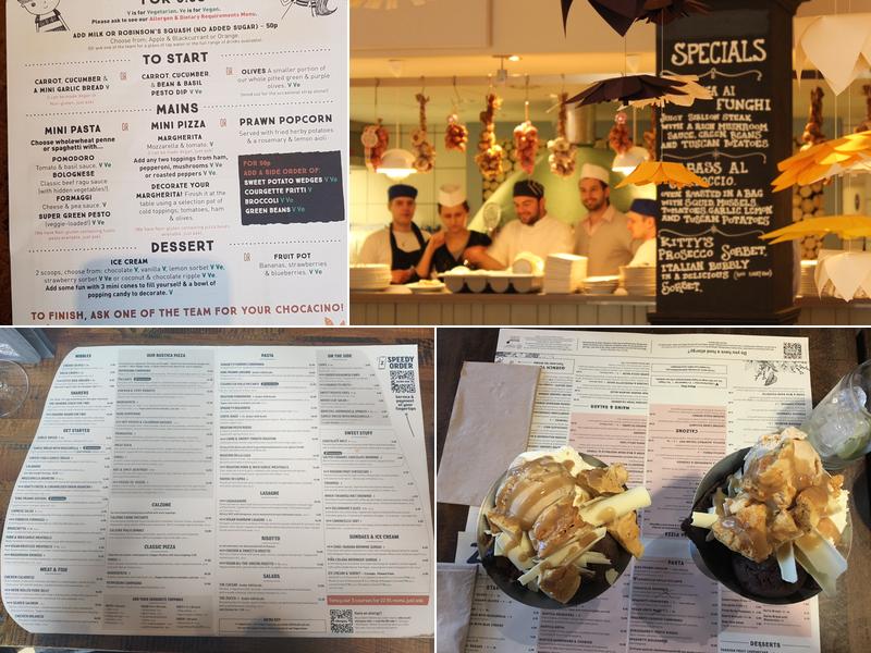 Zizzi - Leamington Spa Menu