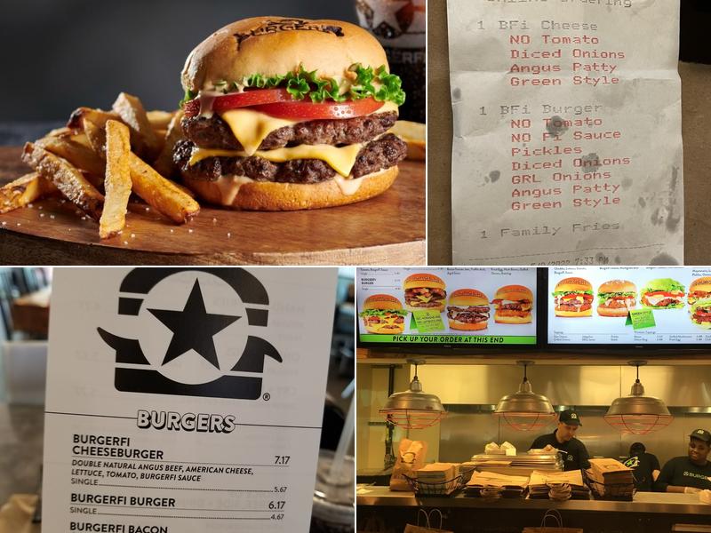 BurgerFi Menu