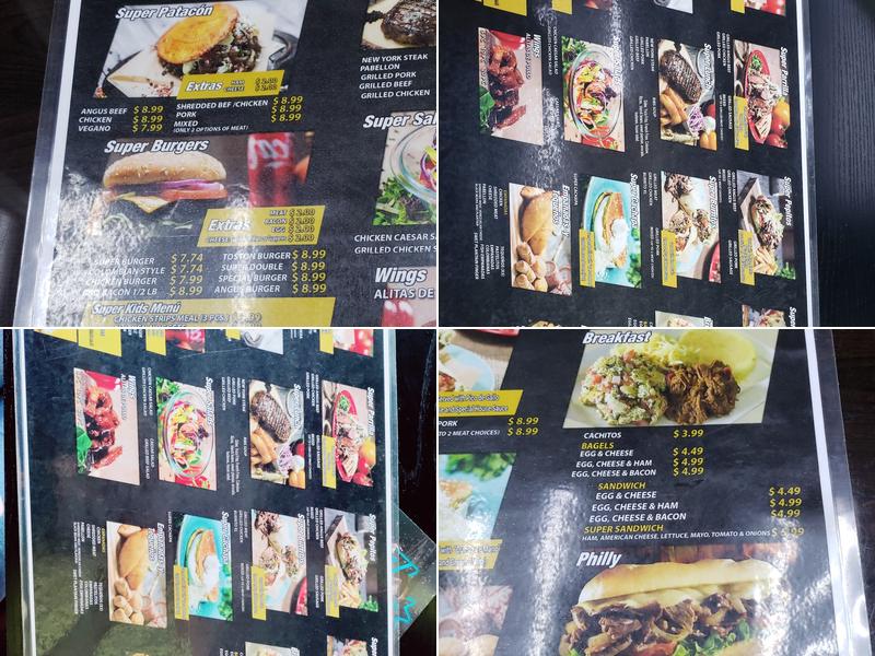 Super Arepa - Pembroke Pines Menu