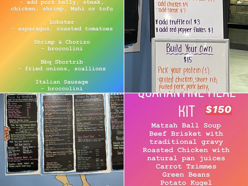 B.C. Cafe Menu