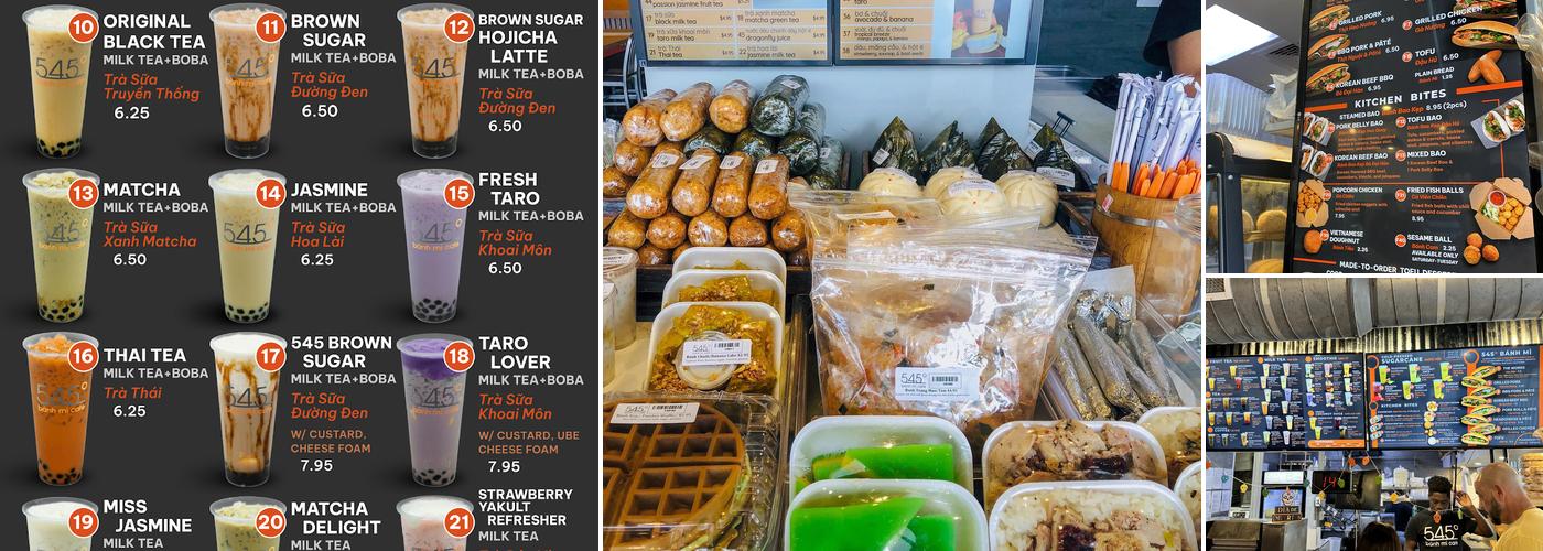 545° Bánh Mì Café Menu