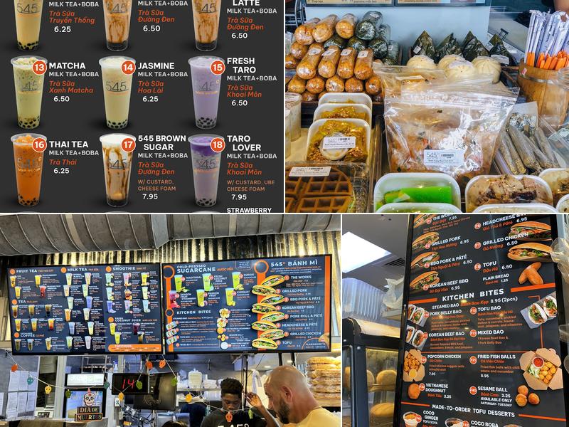 545° Bánh Mì Café Menu