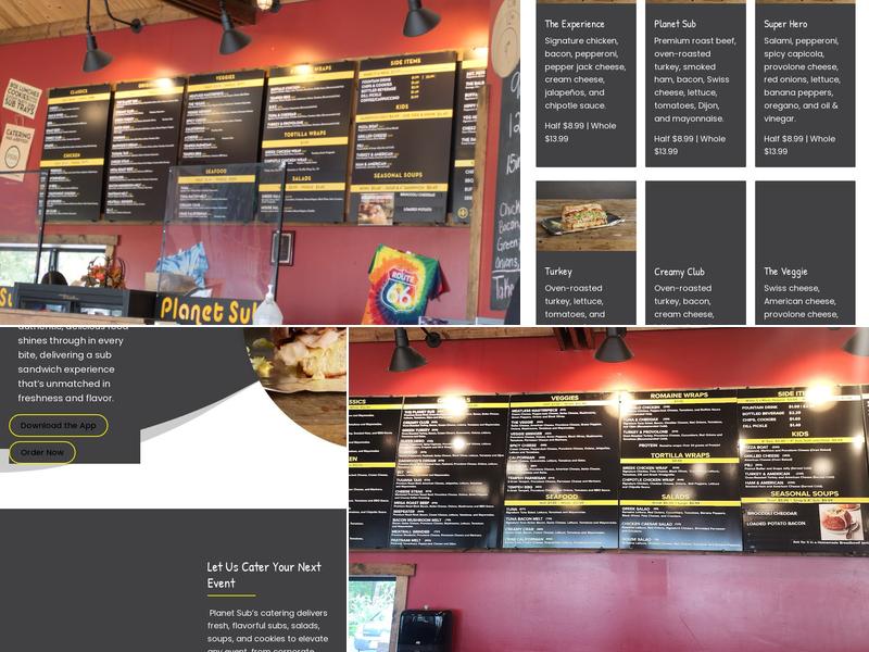 Planet Sub Menu
