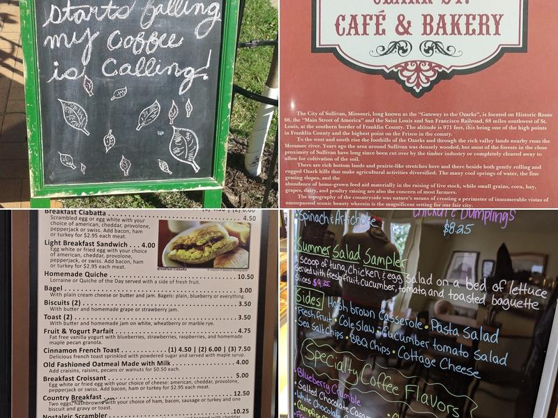 Clark Street Cafe & Bakery Menu