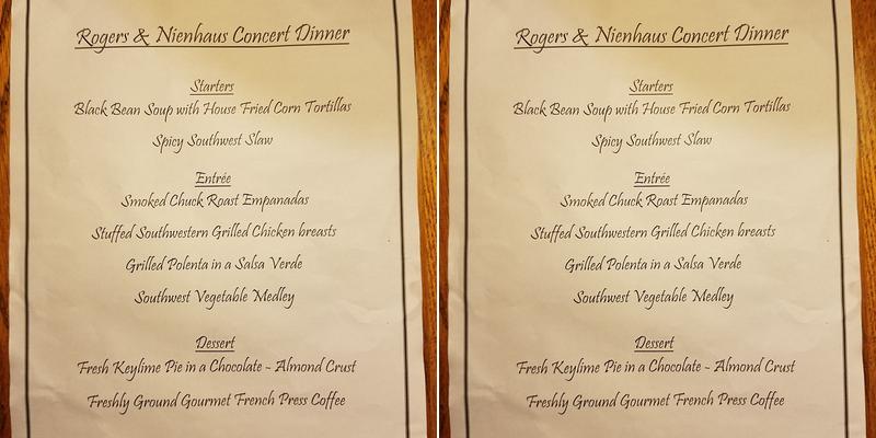 The Soda Fountain Menu