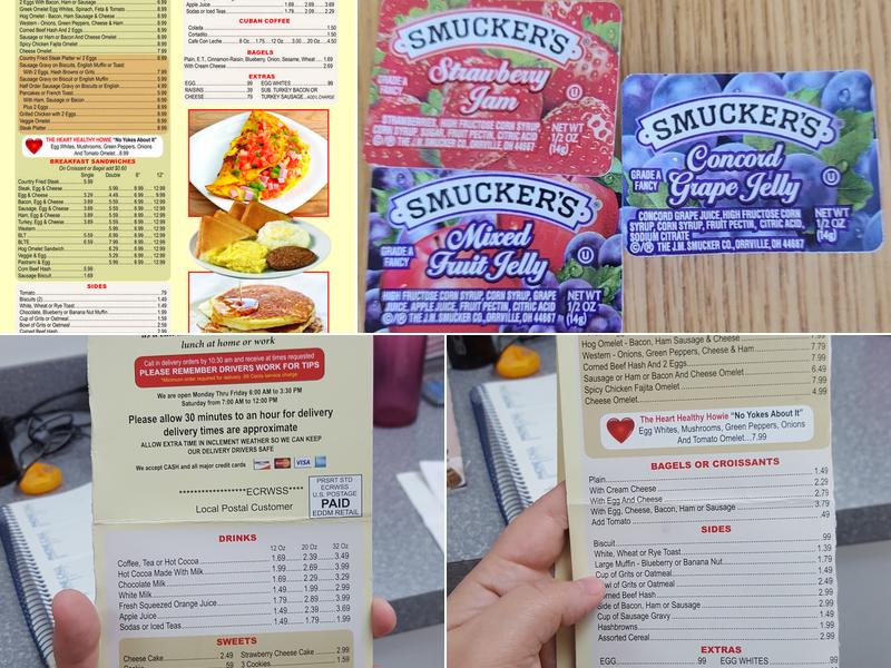 Howies Subs & Sandwiches Menu