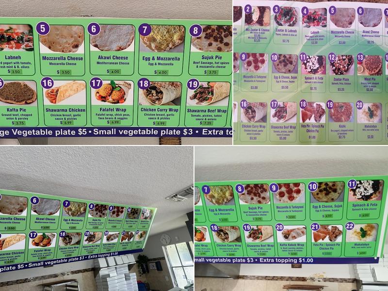 Noor Bakery & Deli Menu