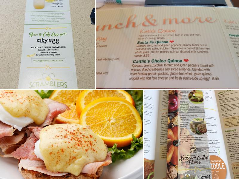 Scramblers Menu