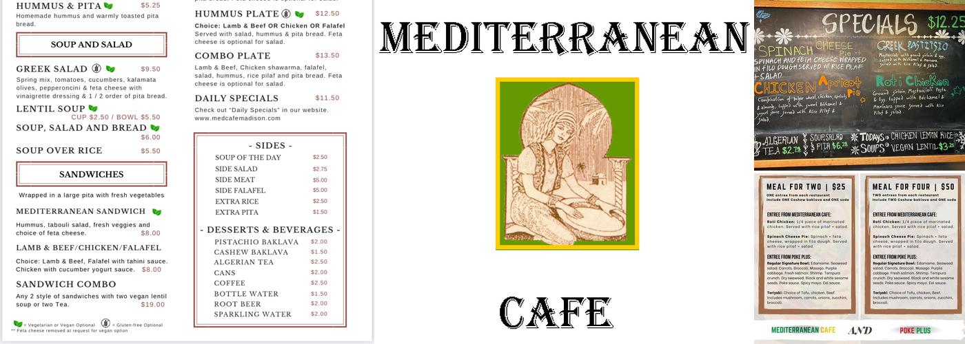 Mediterranean Cafe Menu