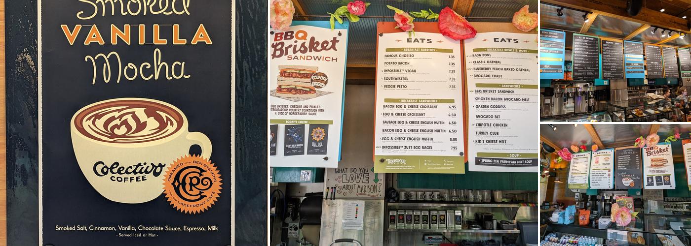 Colectivo Coffee- State Street Menu