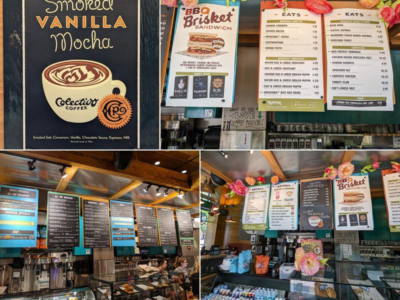 Colectivo Coffee- State Street Menu
