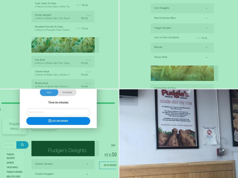 Arthur Treachers Fish & Chips Menu