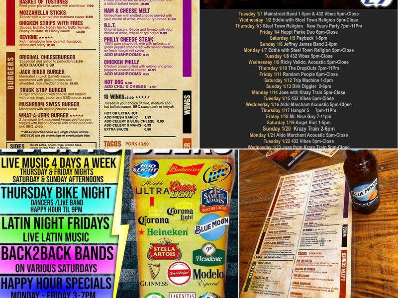 Cafe 27 Bar & Grill Menu