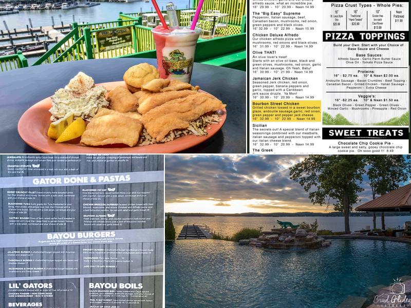 Shady Gators Menu
