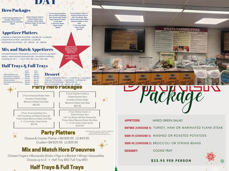 Sandwich Express Menu
