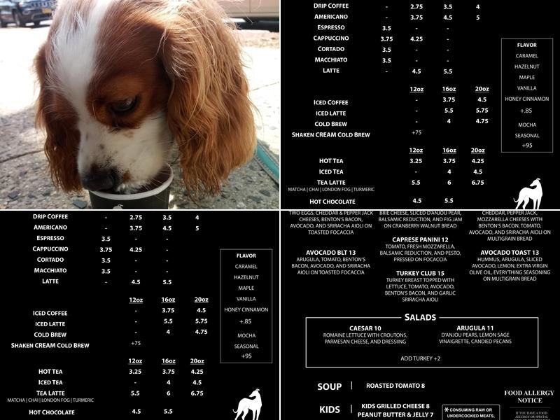 Jack Jack's Coffee House Menu