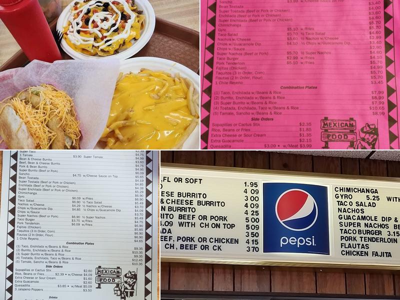 Taco Villa Menu