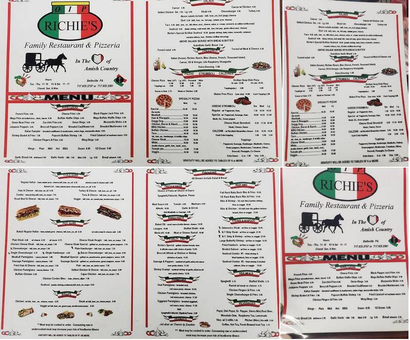 Richie's OIP, Belleville Menu, Reviews (109), Photos (28) Restaurantji