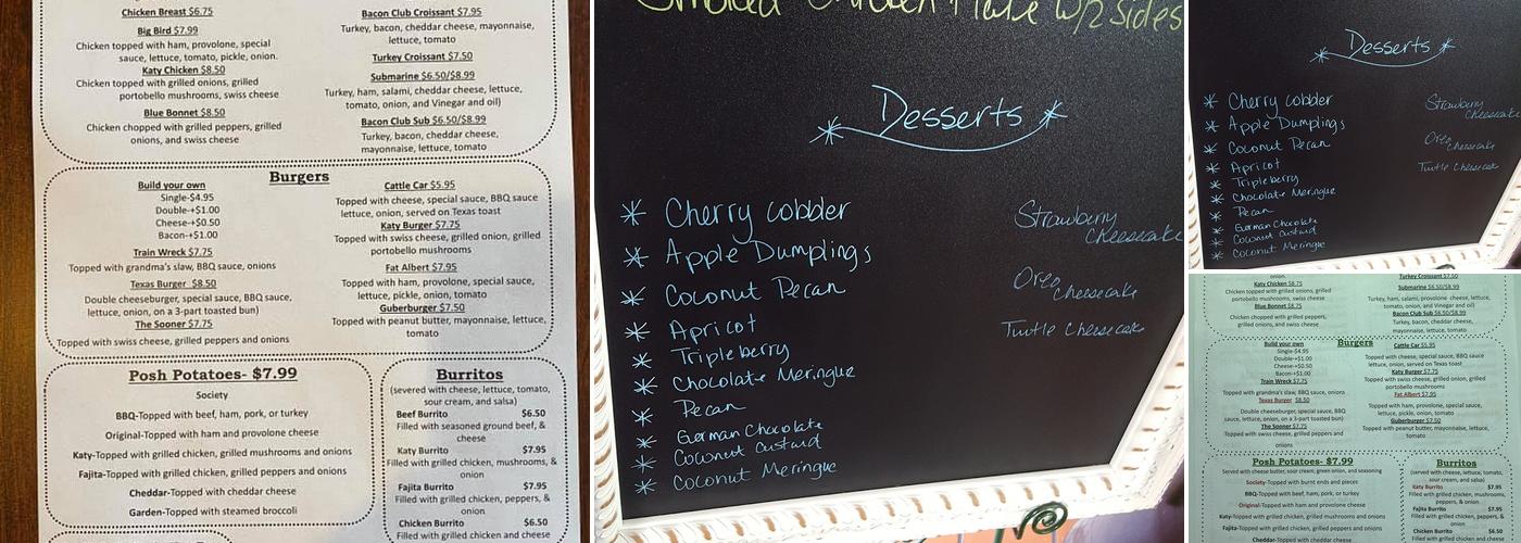 Kehde's BBQ Menu