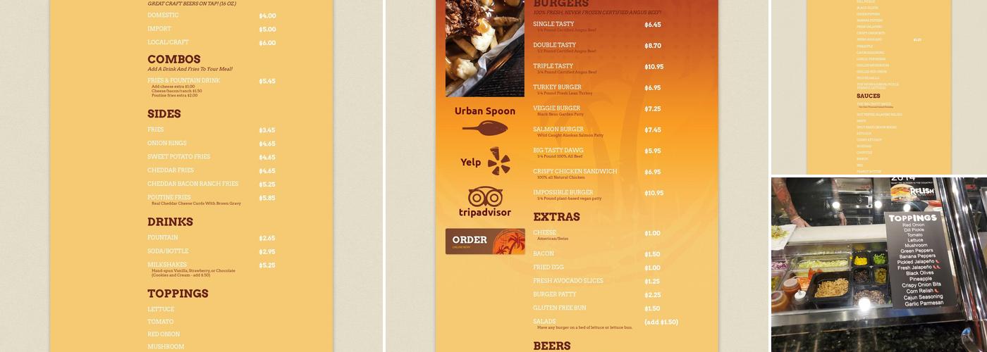 Relish Downtown Menu