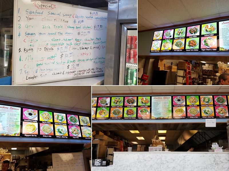 Chung Hing Chinese Food Menu