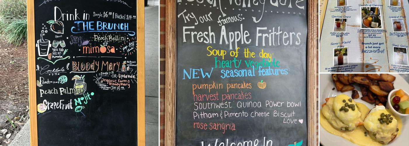 Peach Valley Cafe Menu