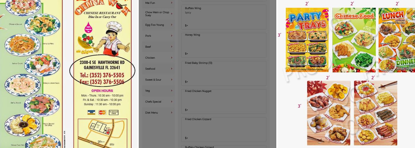 China Wok Menu