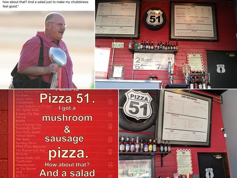 Pizza 51 Menu